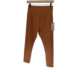 NWT SAGE Collective Women’s Ribbed Brown Leggings